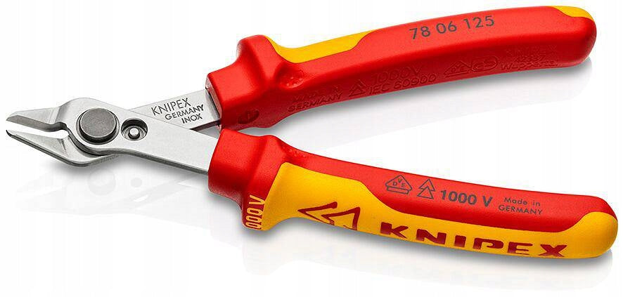 KNIPEX 78 06 125 precision VDE cutting pliers Manufacturer code 78 06 125