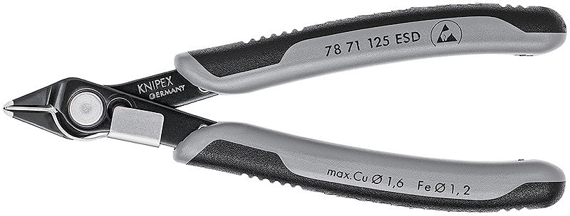 KNIPEX 78 71 125 ESD Precision Pliers 125mm ESD for Wire Cutting Brand Knipex