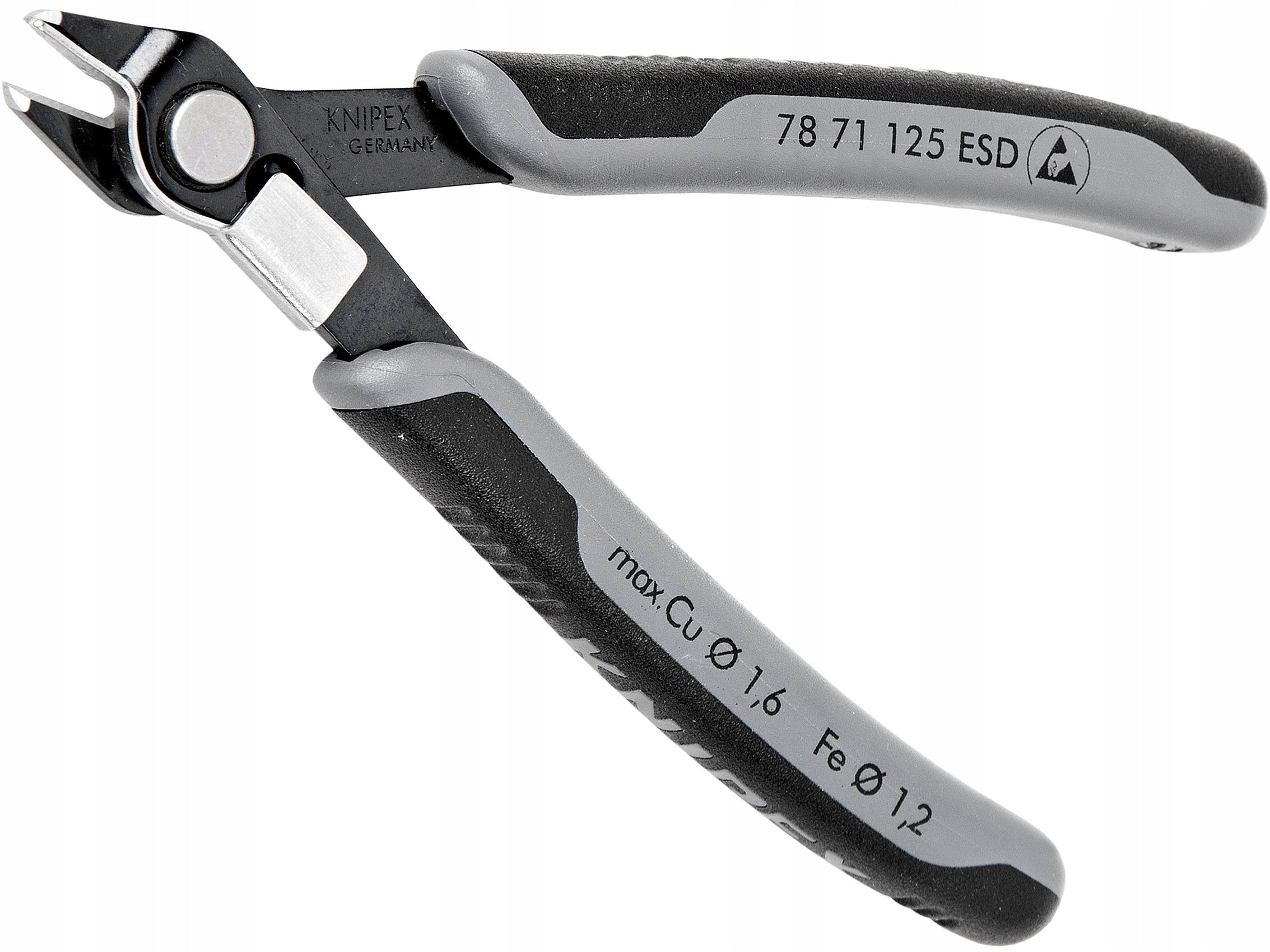 KNIPEX 78 71 125 ESD Precision Pliers 125mm ESD for Wire Cutting Manufacturer code 78 71 125 ESD