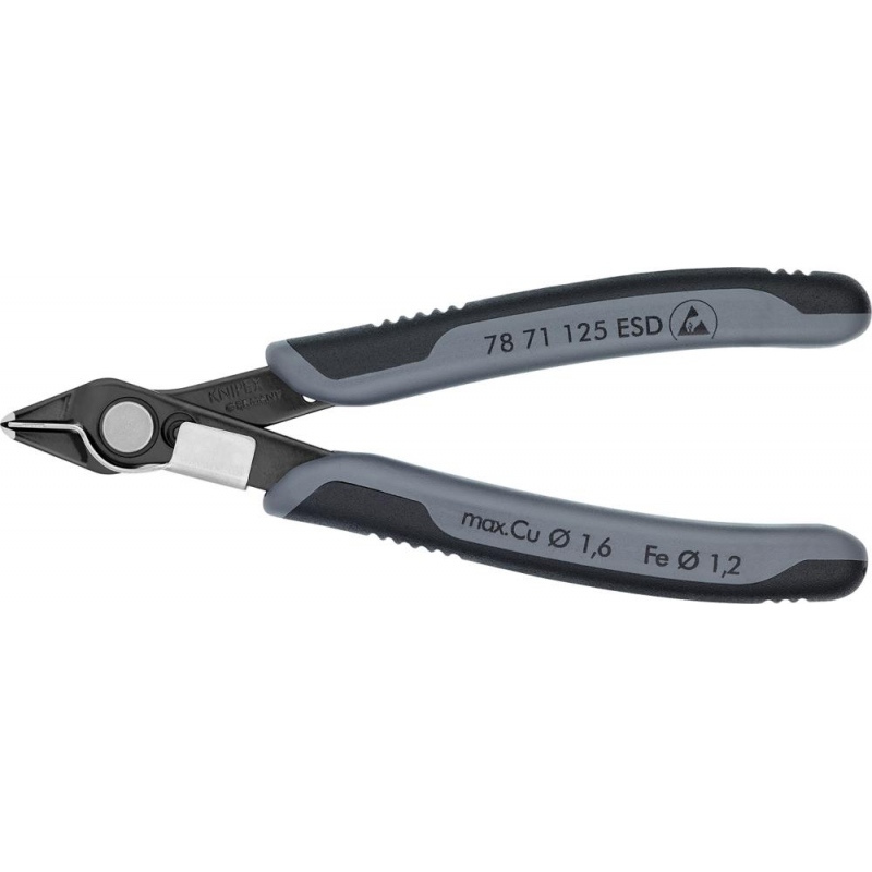 KNIPEX 78 71 125 ESD Precision Pliers 125mm ESD for Wire Cutting Packaging status original
