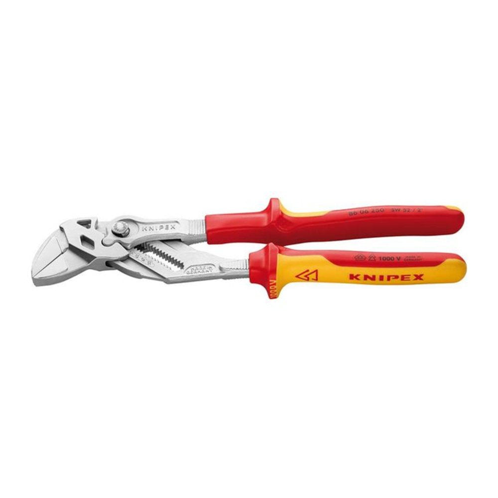 KNIPEX 86 06 250 Pliers Wrench 250 mm self-locking VDE1000V Length 250 mm