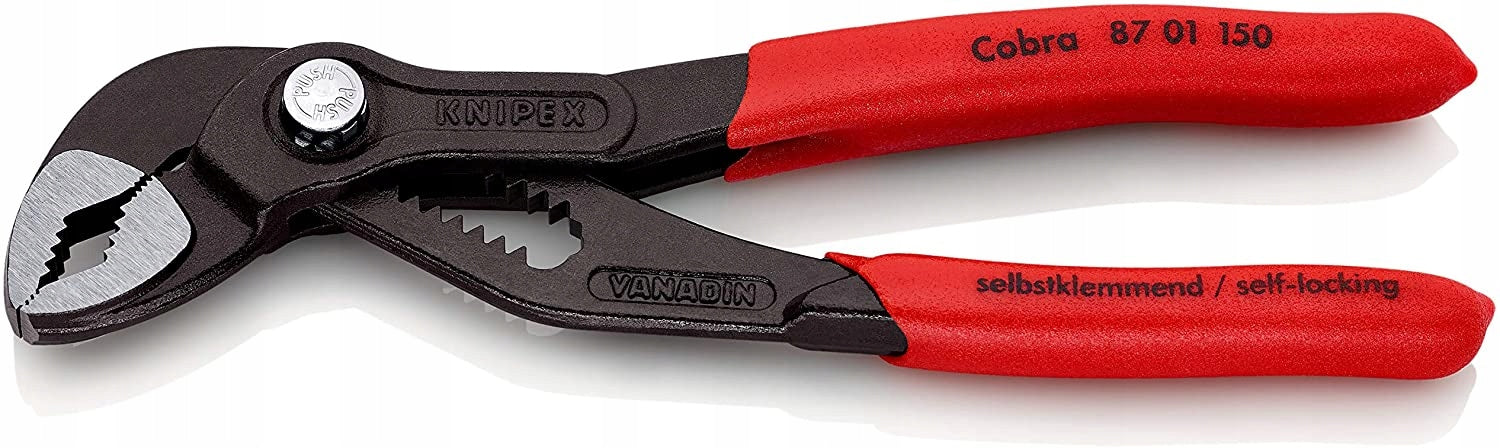KNIPEX 87 01 150 Cobra Pipe Adjustable Pliers Manufacturer code 87 01 150