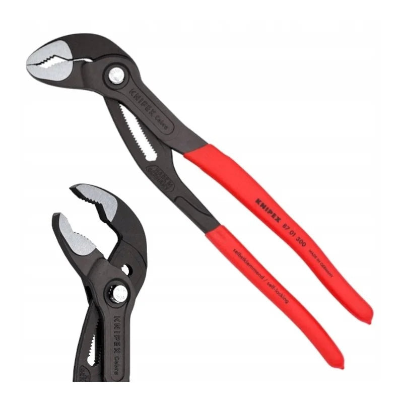 KNIPEX 87 01 300 adjustable pipe pliers COBRA 300 mm 61 HRC