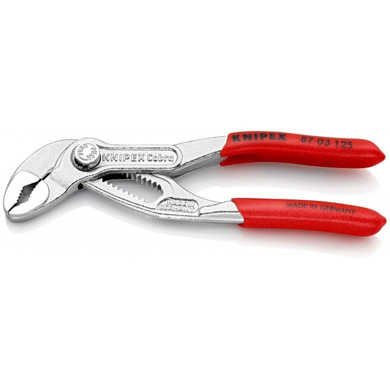 KNIPEX ADJUSTABLE PLIERS FOR COBRA 87 03 125 PIPES