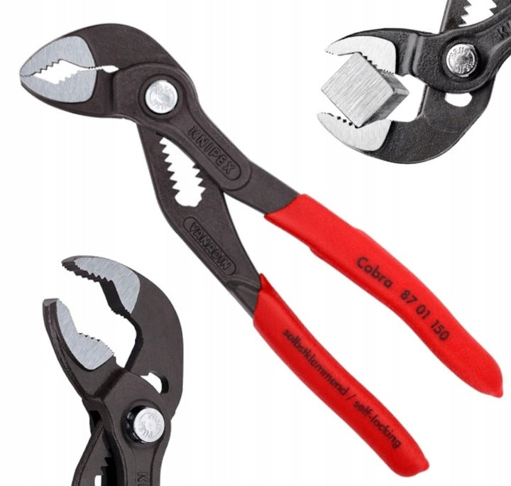 KNIPEX Adjustable pipe pliers Cobra 150 mm 87 01 150