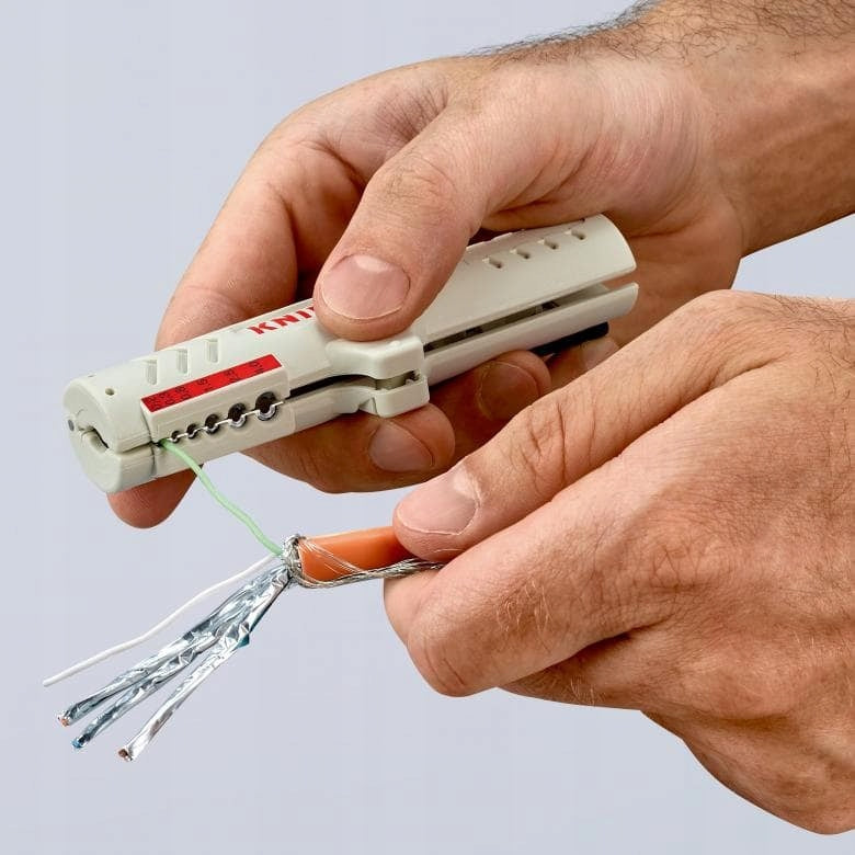 KNIPEX CABLE INSULATION STRIPPER TELEINF. 22 06 160 Manufacturer code 1665125SB