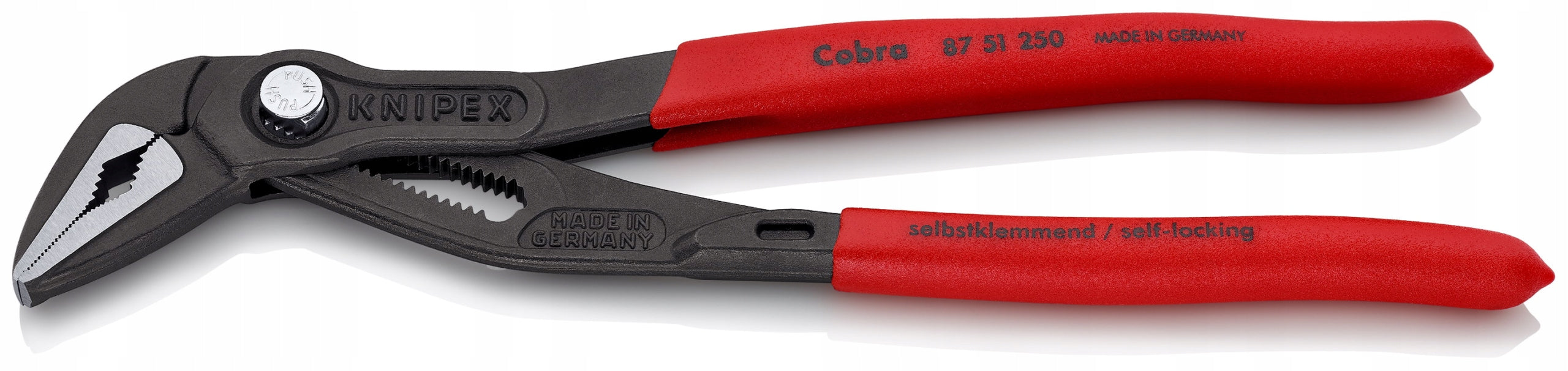 KNIPEX Cobra 250mm Adjustable Pipe Pliers 87 51 250 Manufacturer code 87 51 250