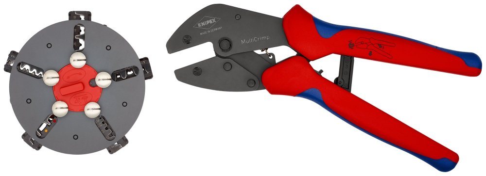 KNIPEX Crimping pliers for crimping tips MultiCrimp 250mm