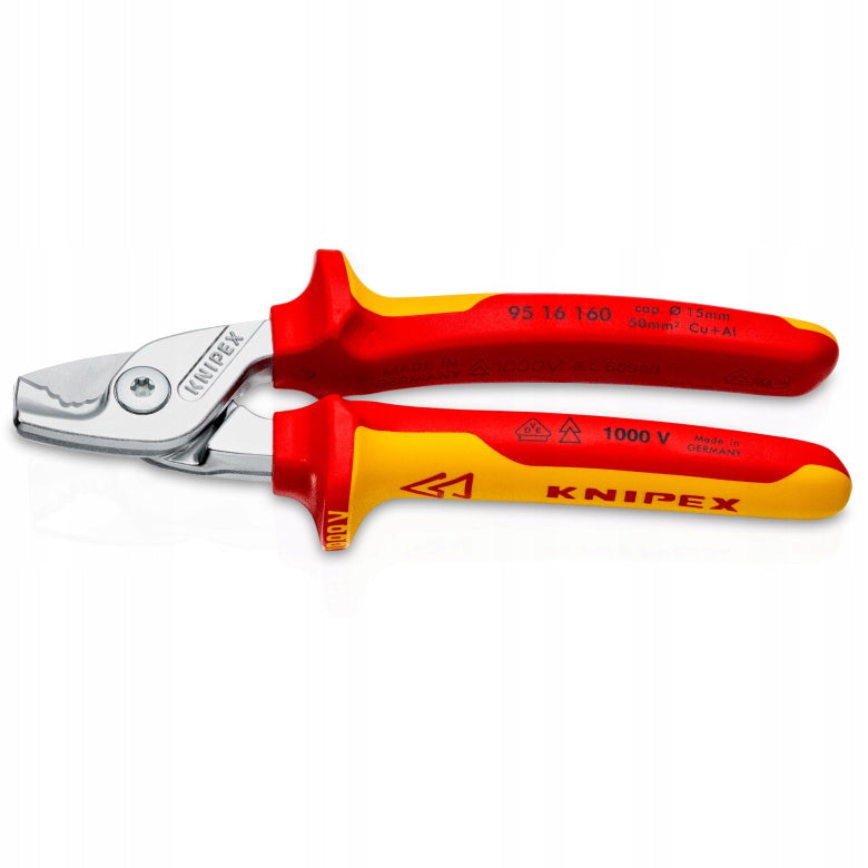 KNIPEX Cutting Pliers Insulated StepCut VDE Shears Brand Knipex