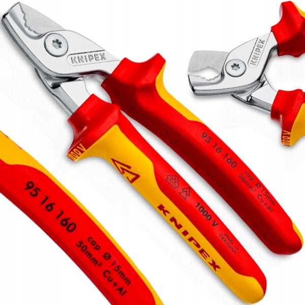 KNIPEX Cutting Pliers Insulated StepCut VDE Shears