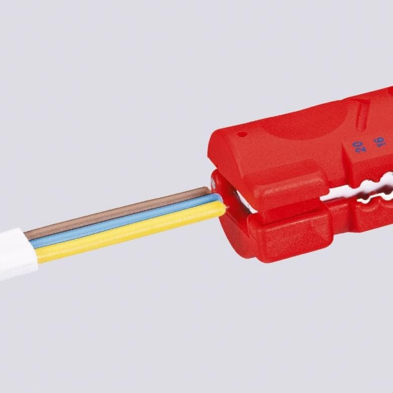 KNIPEX INSULATION STRIPPER FOR CABLES 125 MM 16 64 125 Length 125 mm