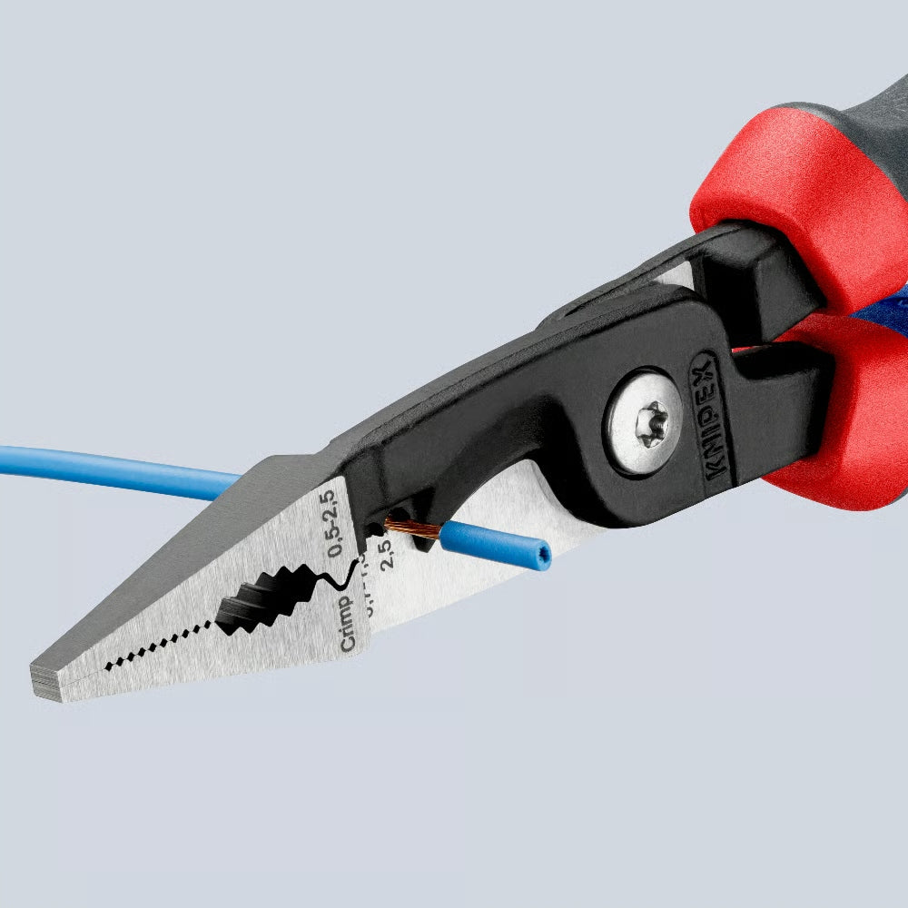KNIPEX PLIERS FOR INSTALLATION 200MM 13 82 200 Additional information hardened jaws