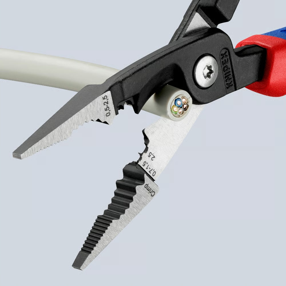 KNIPEX PLIERS FOR INSTALLATION 200MM 13 82 200 Manufacturer code 13 82 200