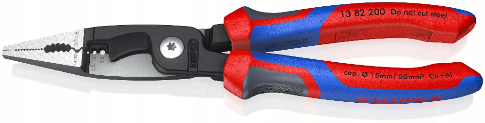 KNIPEX PLIERS FOR INSTALLATION 200MM 13 82 200