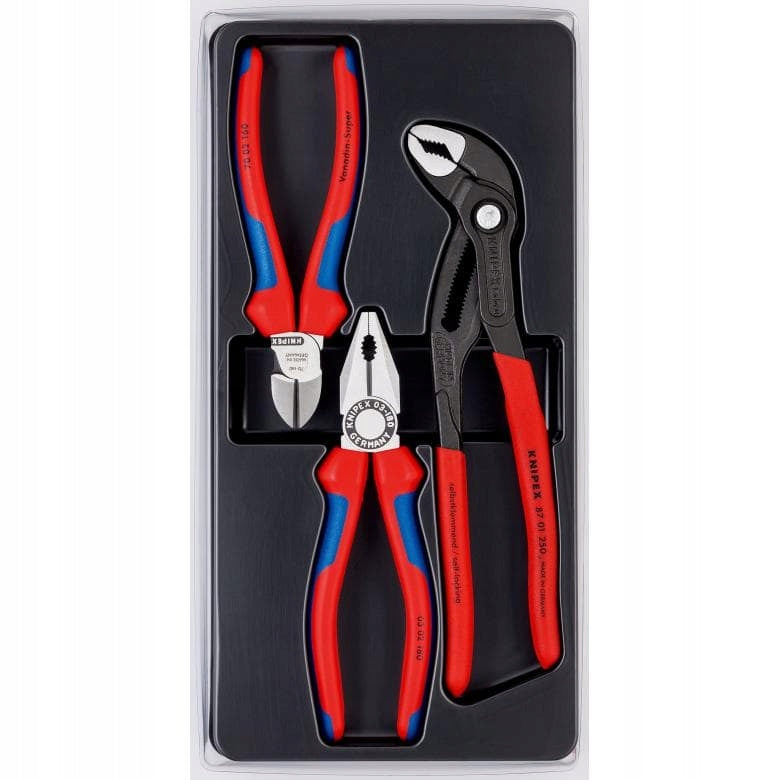 KNIPEX PLIERS SET BESTSELLER 3CZ 0020 09 V01