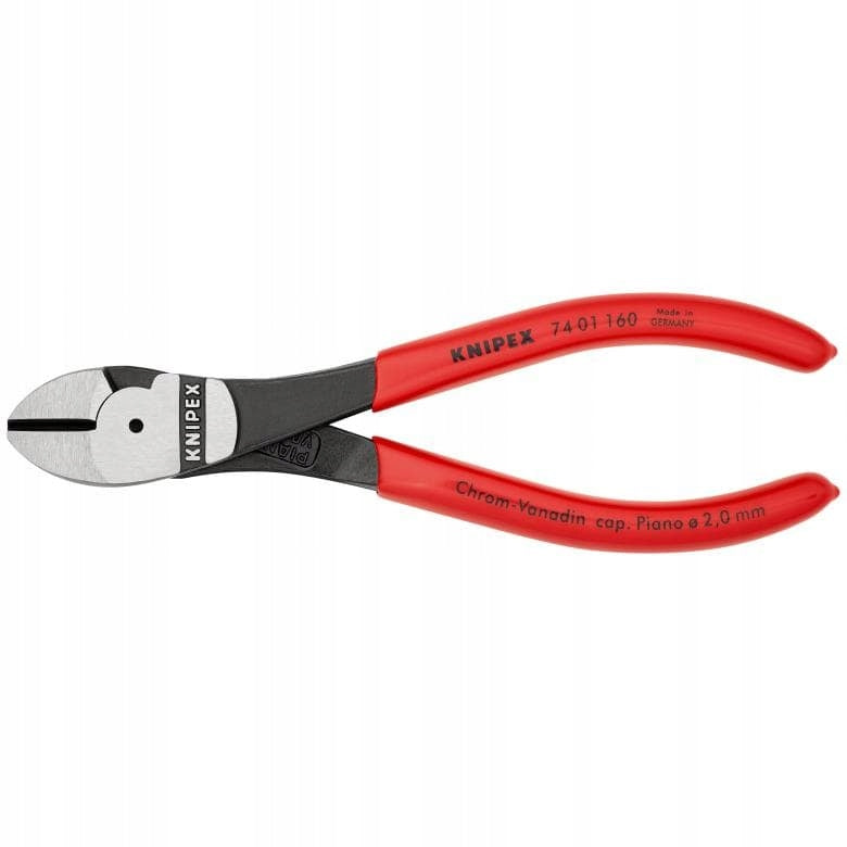 KNIPEX SIDE CUTTING PLIERS 160 MM 74 01 160 Brand Knipex