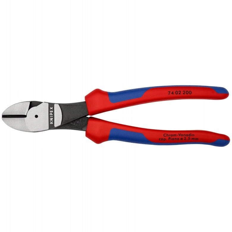 KNIPEX SIDE CUTTING PLIERS 200MM 74 02 200 Brand Knipex