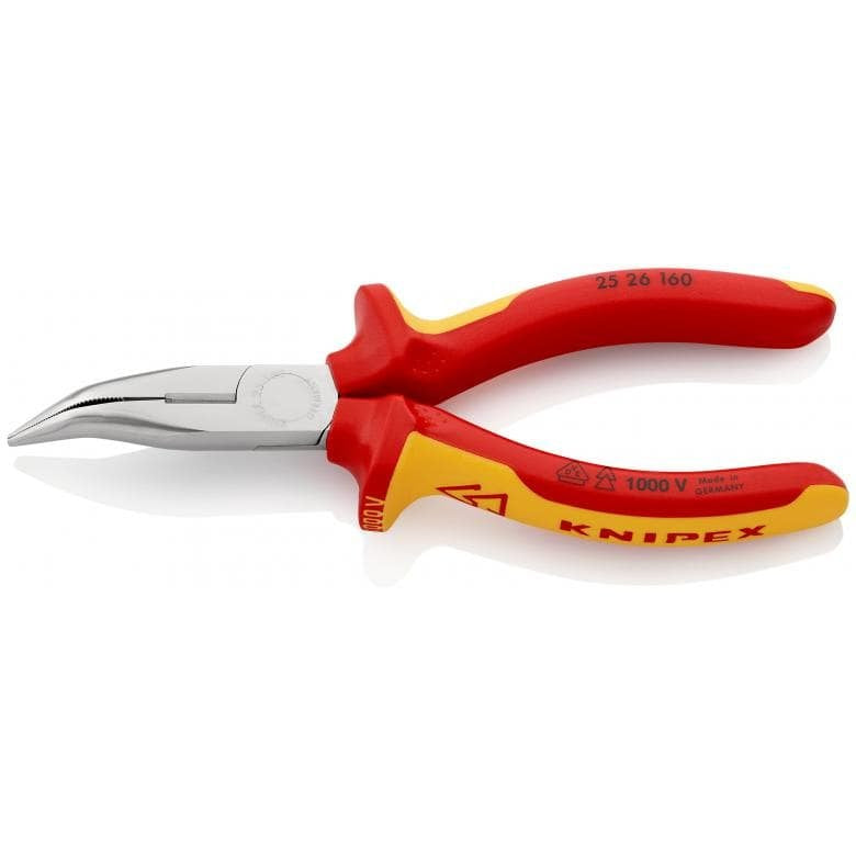 KNIPEX Semicircular bent cutting pliers 160 mm VDE 1000 V 25 26 160 Length 160 mm
