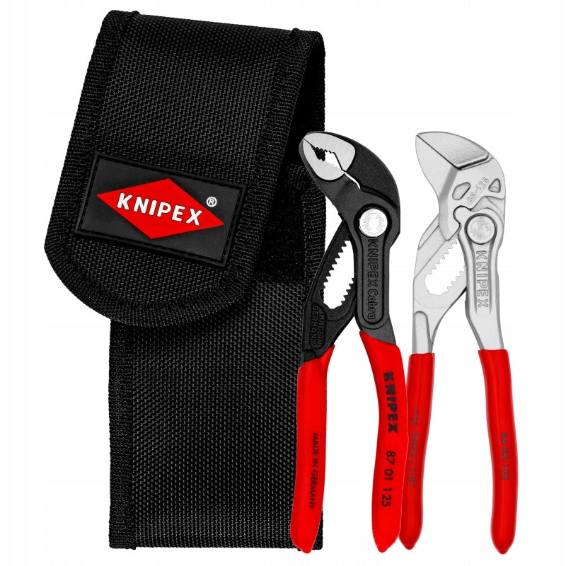 KNIPEX Set of mini pliers with belt case 00 20 72 V04