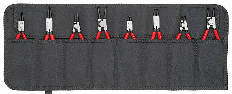 KNIPEX Set of pliers for settling rings 8 parts 00 19 58 V01