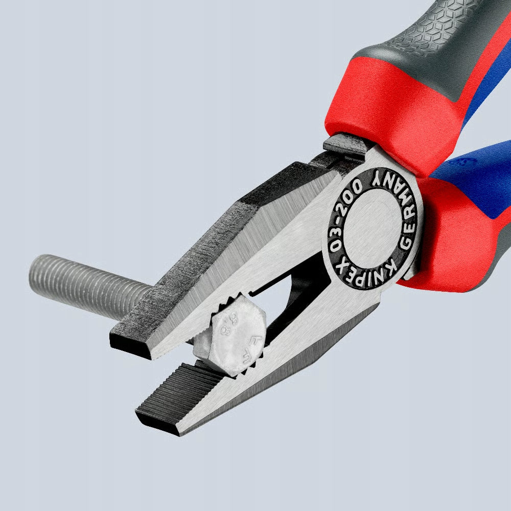 KNIPEX UNIVERSAL PLIERS PVC 200 MM 03 02 200 Manufacturer code 03-02-200