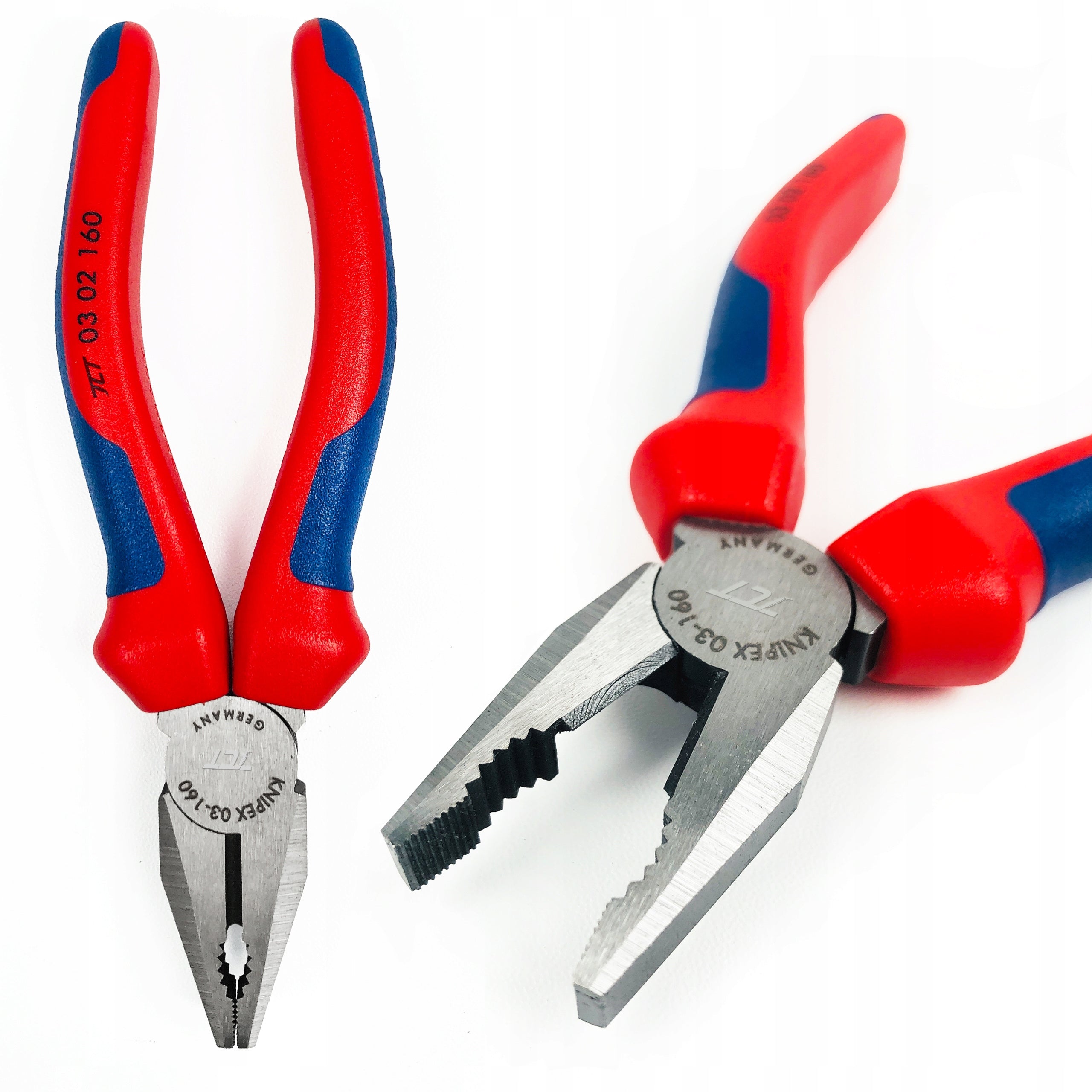 KNIPEX Universal pliers 160 mm polished 03 02 160 Length 160 mm