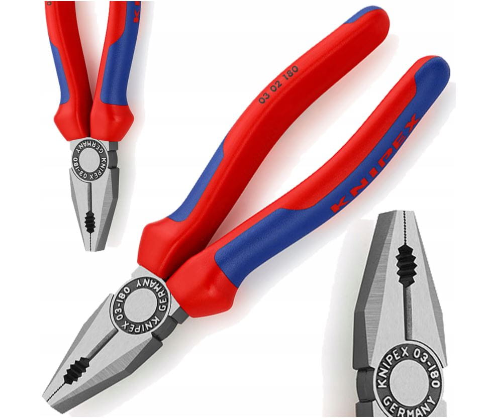 KNIPEX Universal pliers 180 mm pliers 03 02 180 Manufacturer code 0302180