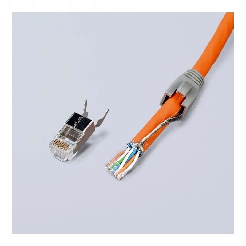 KNIPEX through crimping machine for RJ45 Western KNIPEX plugs Length 190 mm
