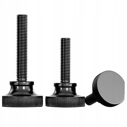 KNURLED HEAD SCREWS M3X10MM STEEL FOR MOUNTING 12 PCS. FOR HOME