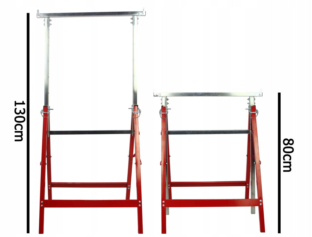 KOBYŁKA STAND KOBYŁKI STANDS WORKSHOP SUPPORT 2 PCS x 150KG 80-130cm Manufacturer code KT0003