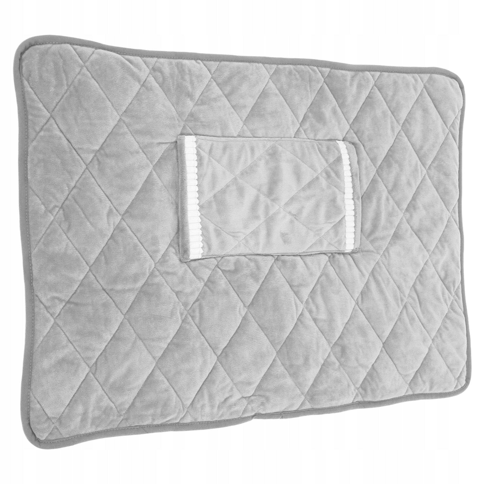 KOC ELEKTRYCZNY USB Z REGULACJĄ CIEPŁA I PRANIEM, SREBRNY WELUR Medical device type accessories for a medical device or a product without an intended medical purpose