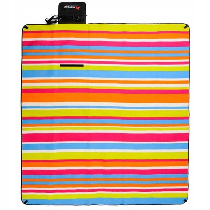 Picknickdecke Meteor Red Checker, 200x180 cm, rot 