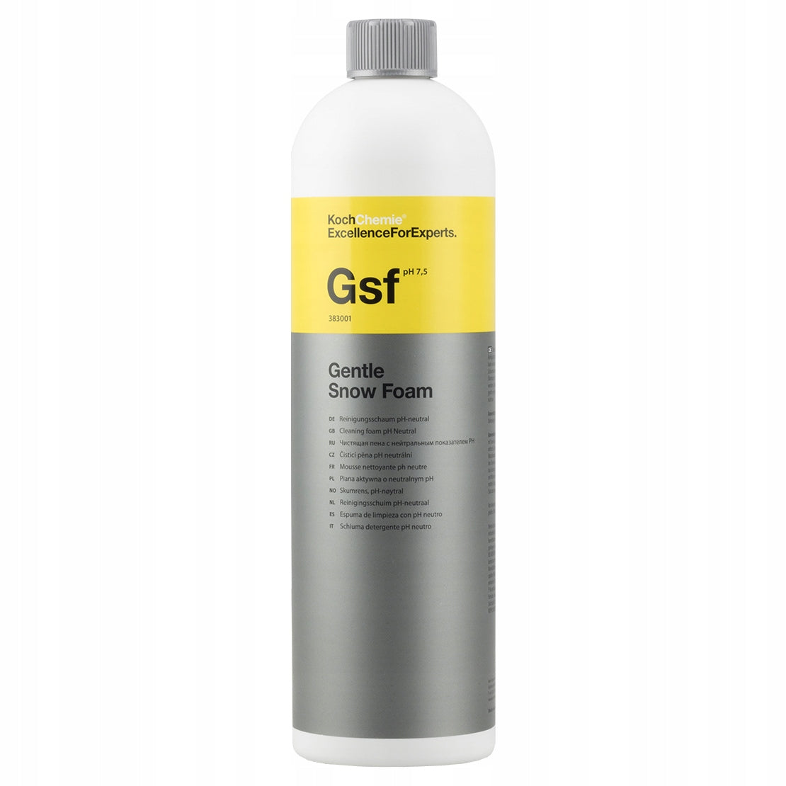 KOCH CHEMIE GSF Gentle Snow Foam 1l Strong Foaming Active Foam