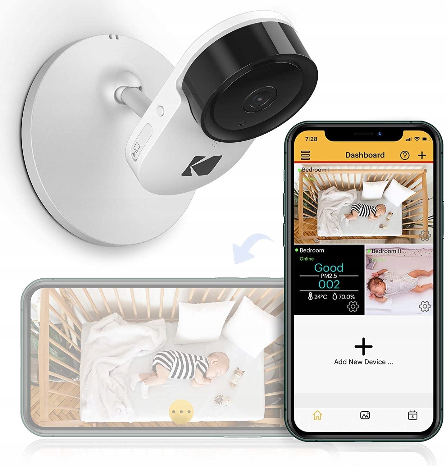 KODAK Cherish C120 Kids Camera With Zoom Audio Mobile App