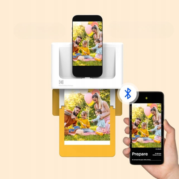 KODAK Dock Plus 4PASS mobile photo printer 10x15cm 90 sheets Packaging status original
