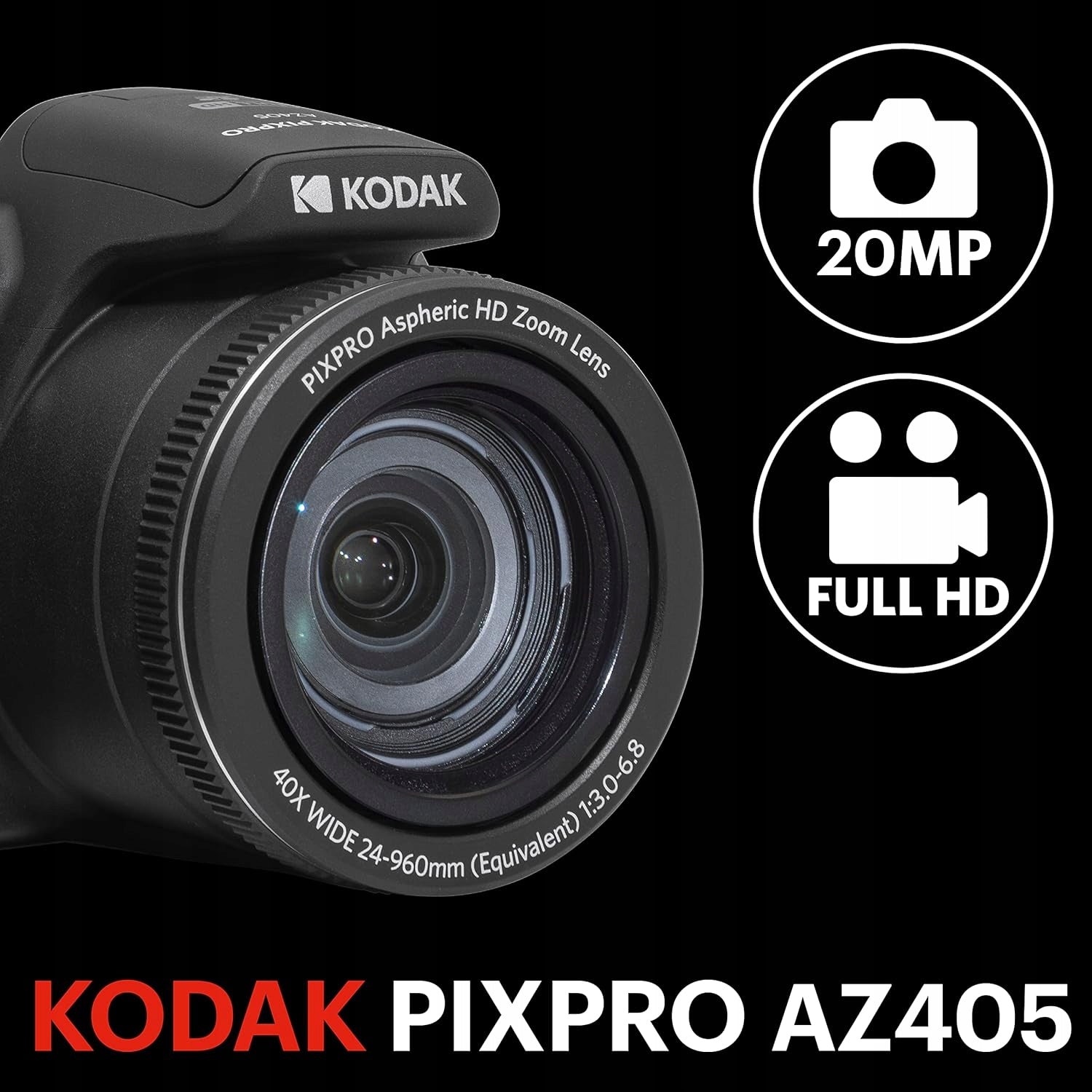 KODAK PIXPRO AZ405 20MP Digital Camera Brand no brand