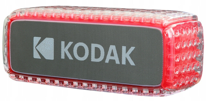 KODAK PWS-2237 Mobile Speaker FM Radio TWS AUX Micro SD BT Red