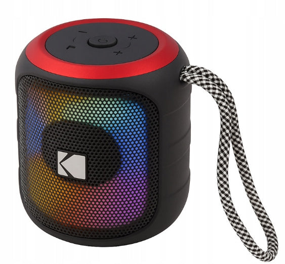 KODAK PWS-2268 Bluetooth 5.1 LED Flame USB Speaker TWS FM 5W Black Packaging status original