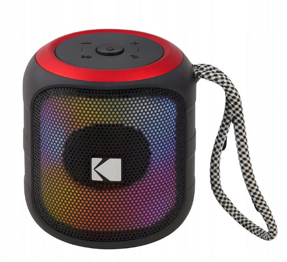 KODAK PWS-2268 Bluetooth 5.1 LED Flame USB Speaker TWS FM 5W Black