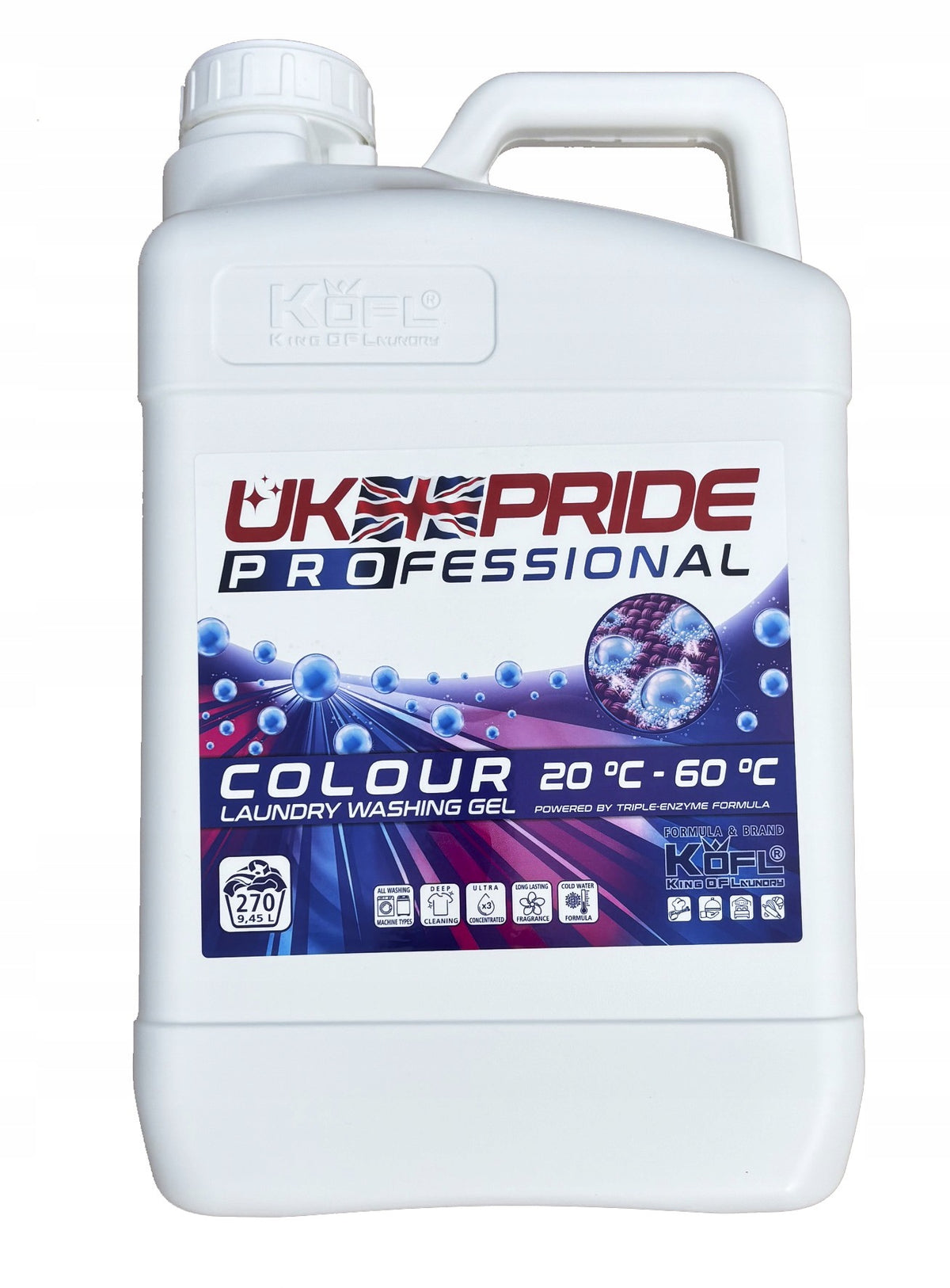 KOFL COLOR K0LOR COLOR WASHING GEL 9.45L PRIDE OF ENGLAND PRIDE IS BACK!
