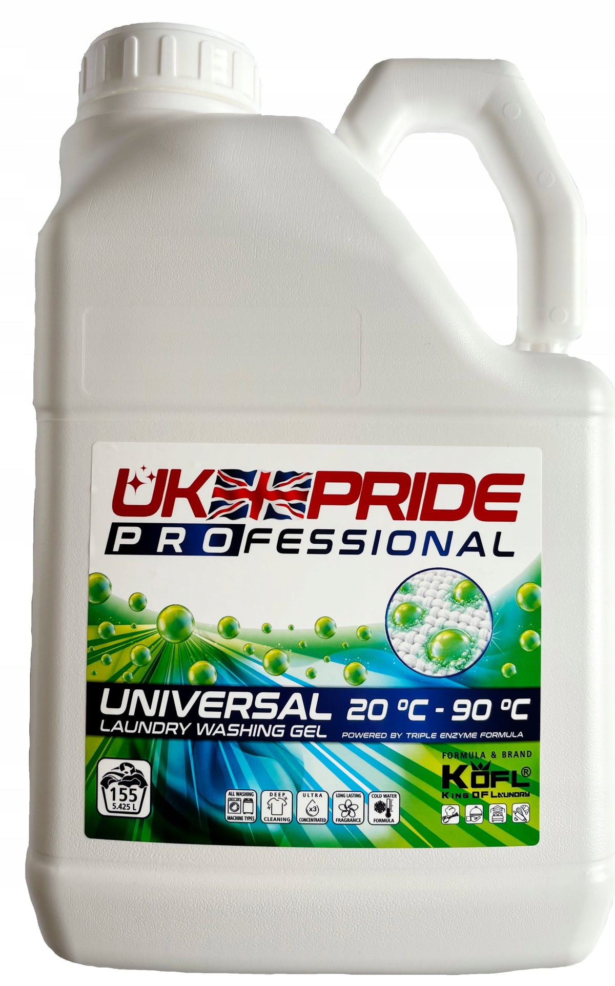 KOFL UNIVERSAL WASHING GEL UNIVERSAL 5.425L PRIDE OF ENGLAND PRIDE IS BACK!