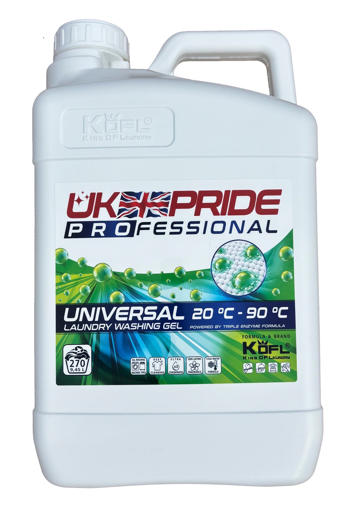 KOFL UNIVERSAL WASHING GEL UNIVERSAL 9.45L PRIDE OF ENGLAND PRIDE IS BACK!