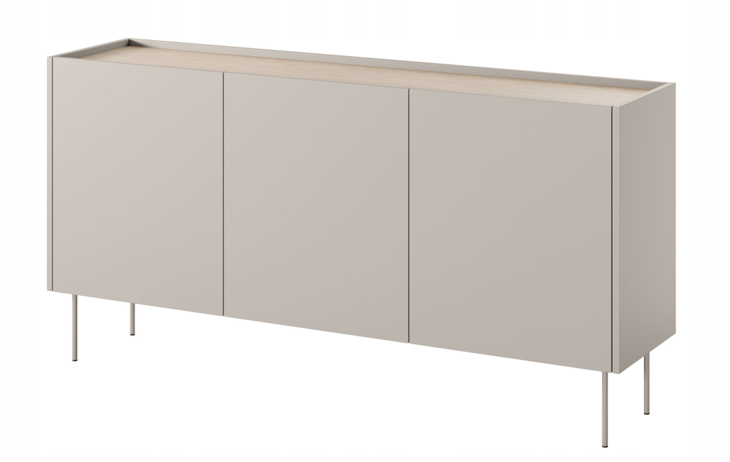 Komoda Bogart Desin 170 3D2SZ, smėlio spalvos