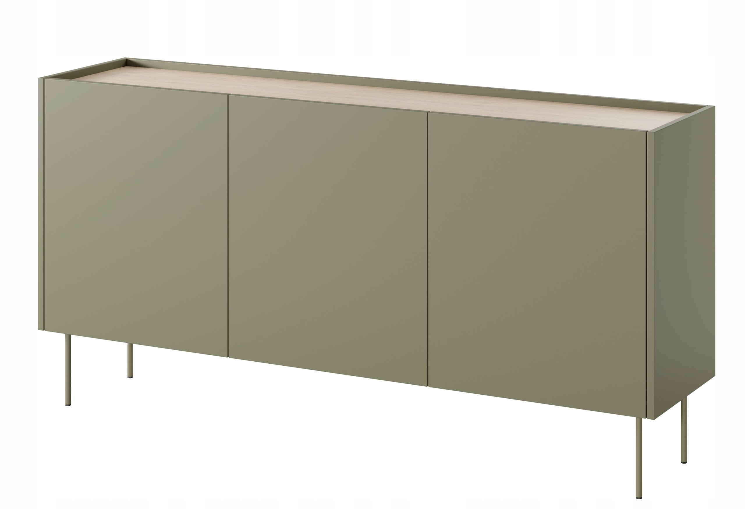 Komoda Bogart Desin 170 3D2SZ, žalia
