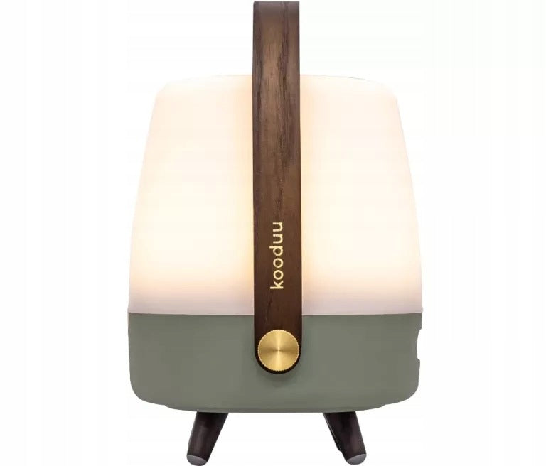KOODUU LITE-UP PLAY MINI PORTABLE LAMP WITH DARK GREEN SPEAKER Power 8 W