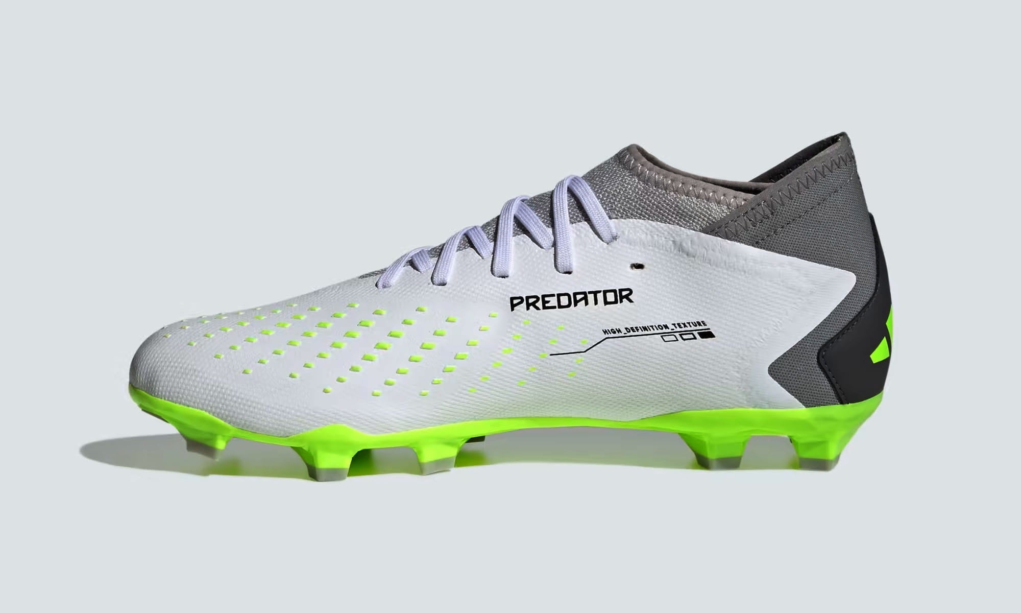 Fußballschuhe Adidas Predator Accuracy.3 FG, Größe 42 2/3, grau/grün 