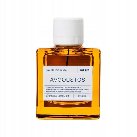 KORRES AVGOUSTOS EDT FIG LEMON BERGAMOT LAVENDER 50ml + EAU DE PARFUM Brand Korres