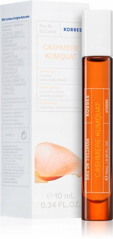 KORRES CASHMERE KUMQUAT EAU DE TOILETTE 10ML FOR WOMEN
