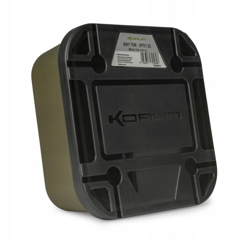 KORUM Bait box with lockable lid BAIT TUB 1.2l