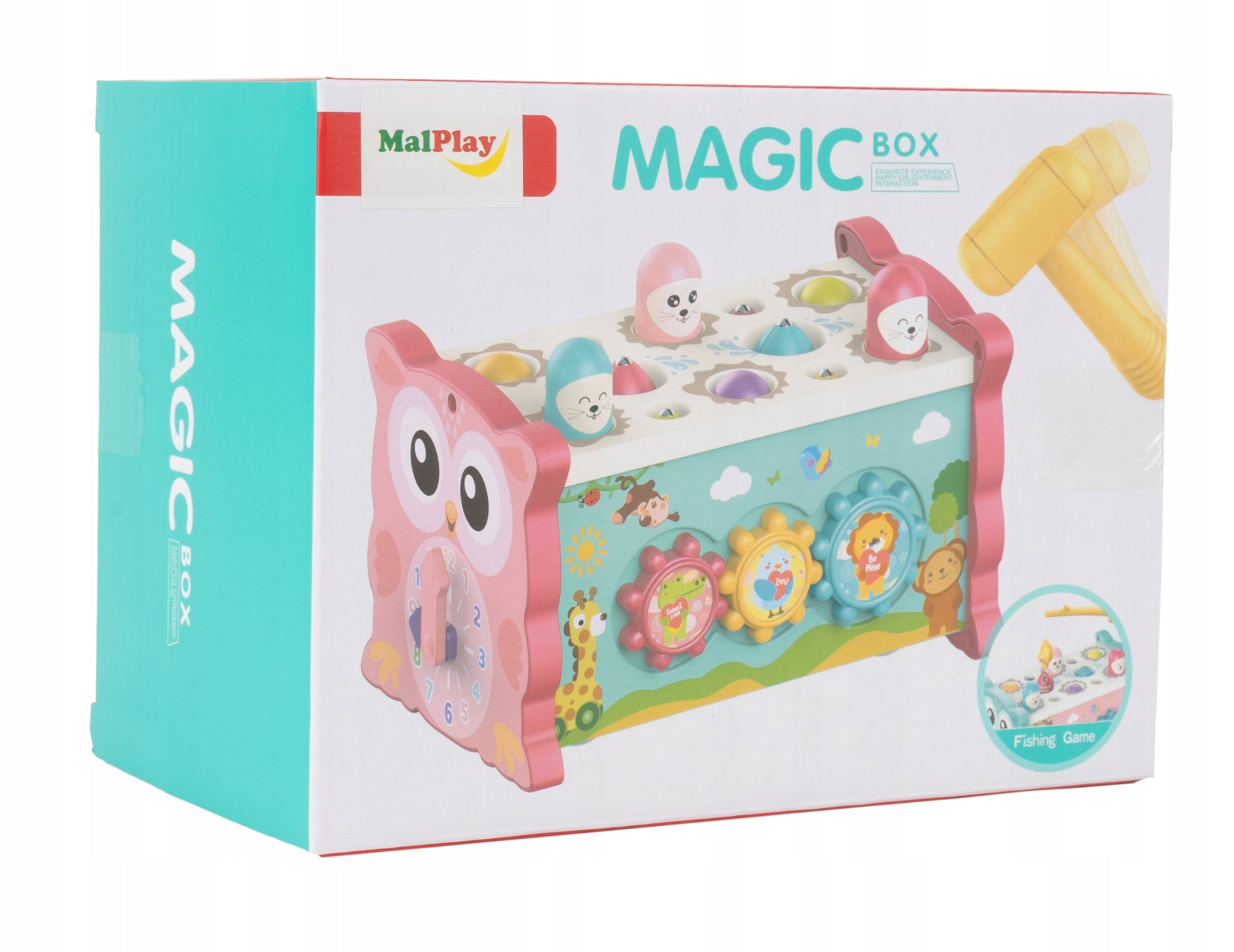 Spielzeug bewegende Magic Box, blau 
